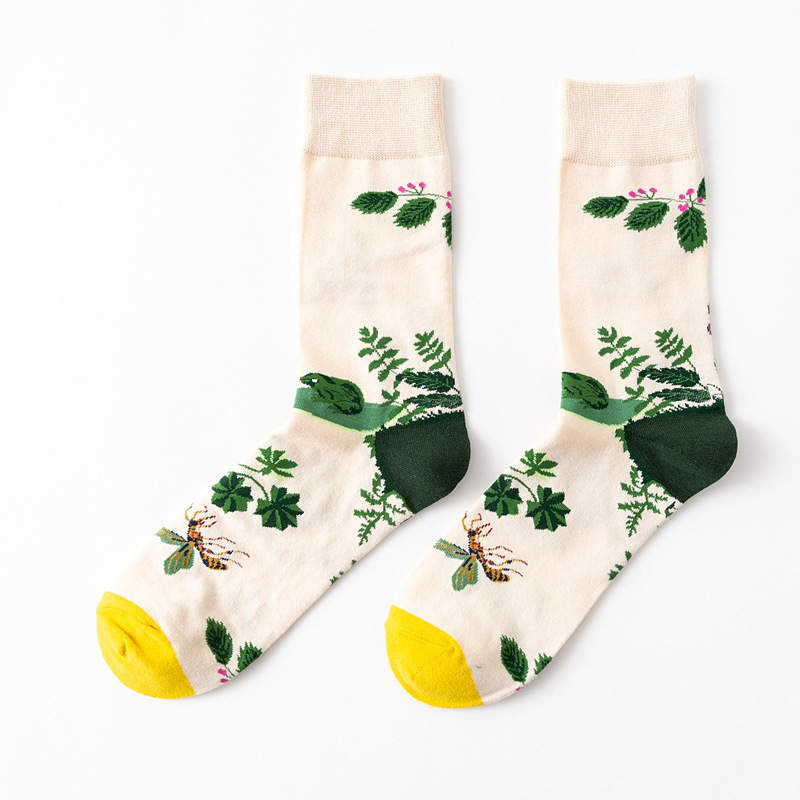 Harajuku style colourful cotton socks